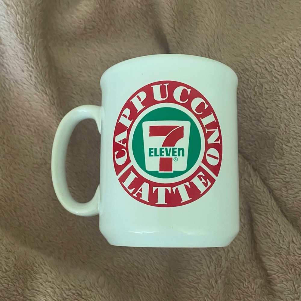 7-11 Rare tams (made in England) ceramic coffee mug.